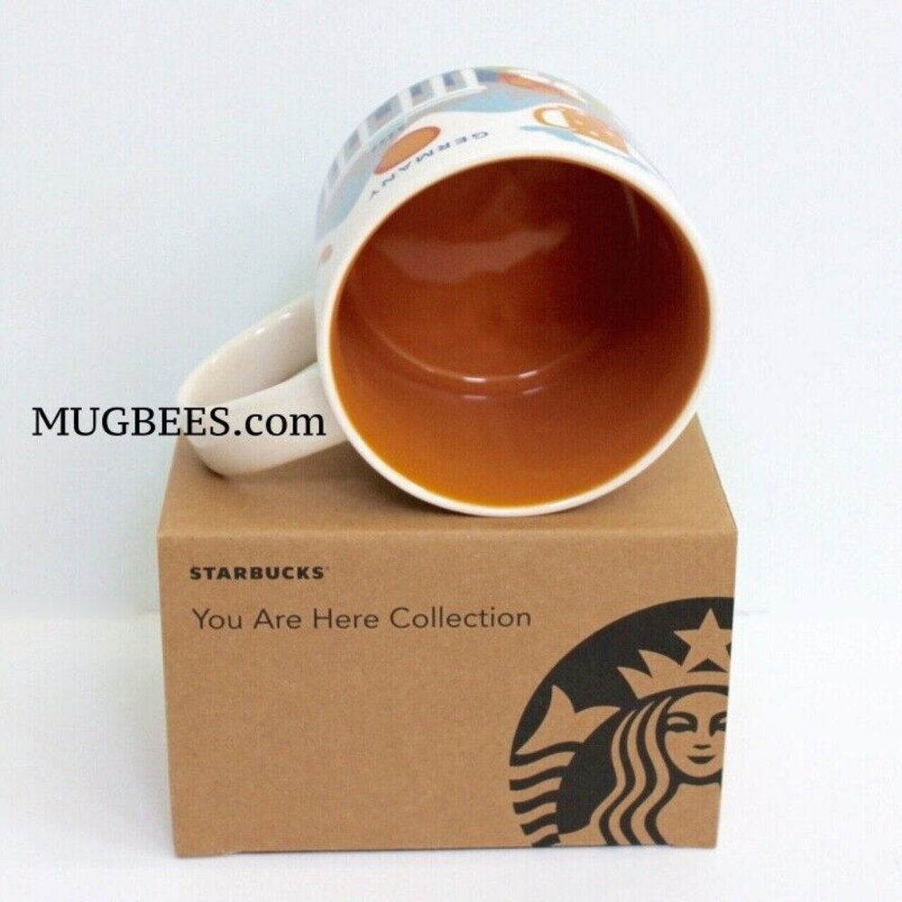 Starbucks You Are Here Collection Germany Ceramic Coffee Mug Cup 14 oz - Picture 4 of 5